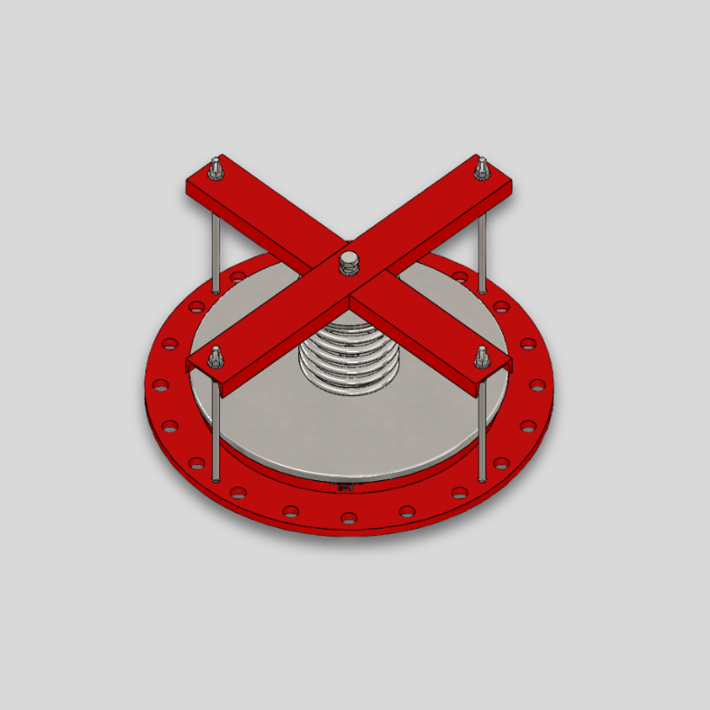 spring loaded emergency relief valve